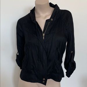 Black light weight hipster jacket.